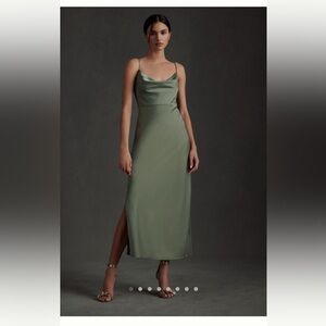 Anthro BHLDN Champagne size 4 bridesmaid/cocktail dress